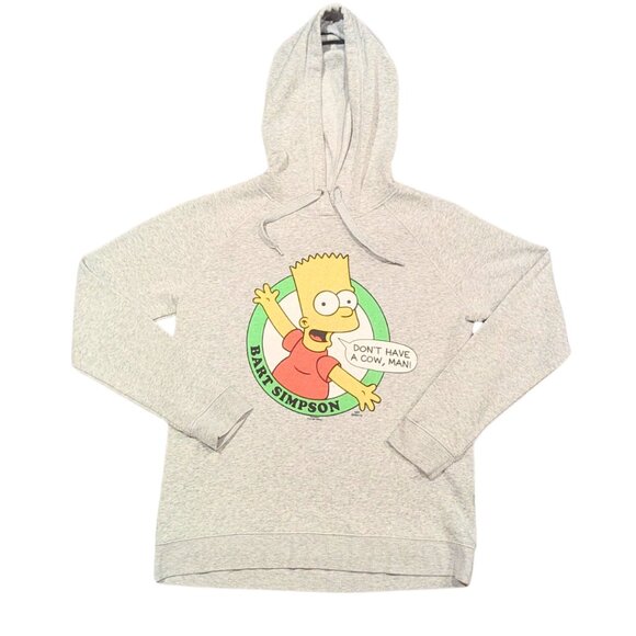 Y2K Hoodie Bart Simpson Size M Men - Picture 1 of 5
